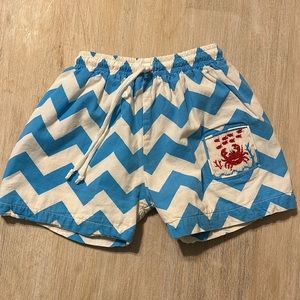 Boys Smocked Swim Trunks